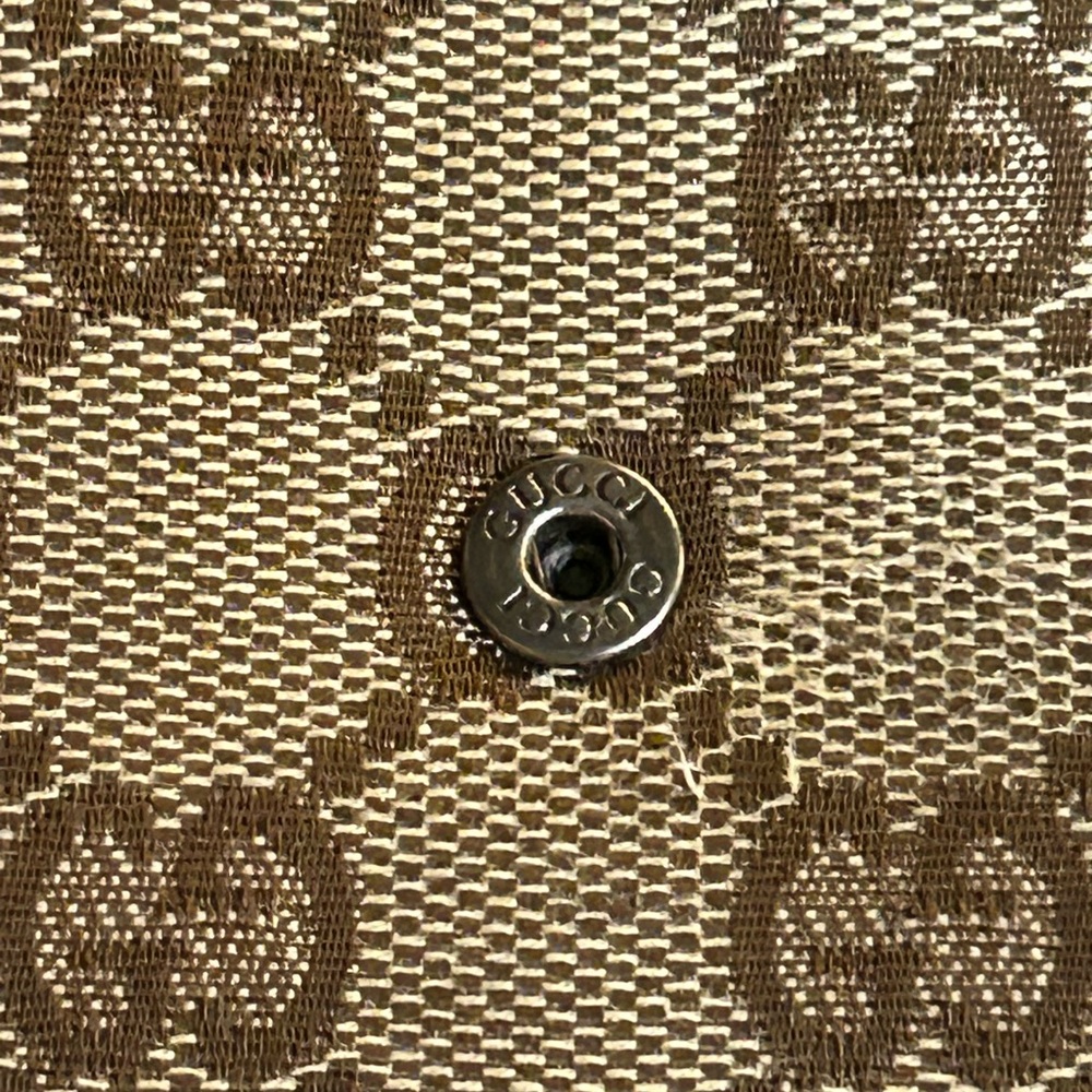 GUCCI Monogram Eclipse Continental Wallet Off White GUC - Picture 6 of 15